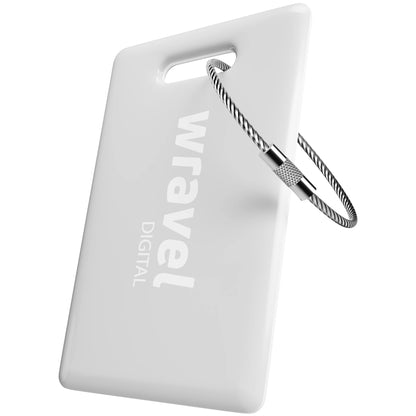 Smarter Kofferanhänger  -  mit QR-Code & NFC Funktion