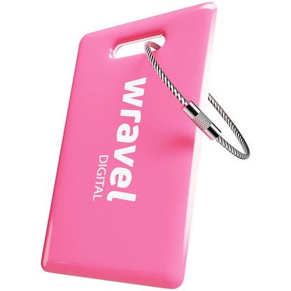 Smarter Kofferanhänger  -  mit QR-Code & NFC Funktion